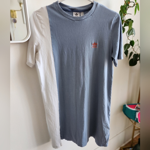 Adidas Colorblock Tshirt Dress - Picture 2 of 7